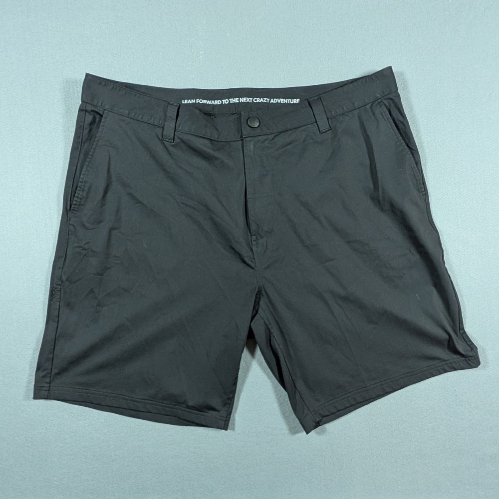 Rhone Commuter Shorts Mens Size 38 Black 9 Inch Inseam Casual Performance